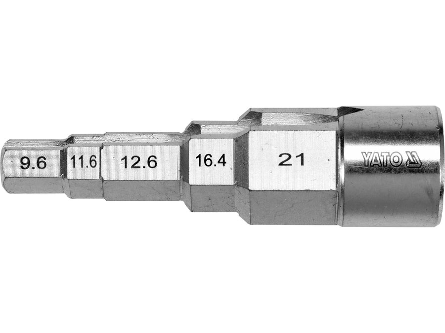 Cheie în trepte pentru radiator, 1/2", Yato YT-03317