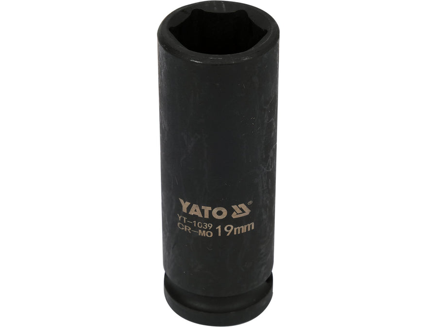 Tubulară de impact cu profil hexagon, 1/2", 19 mm, Yato YT-1039