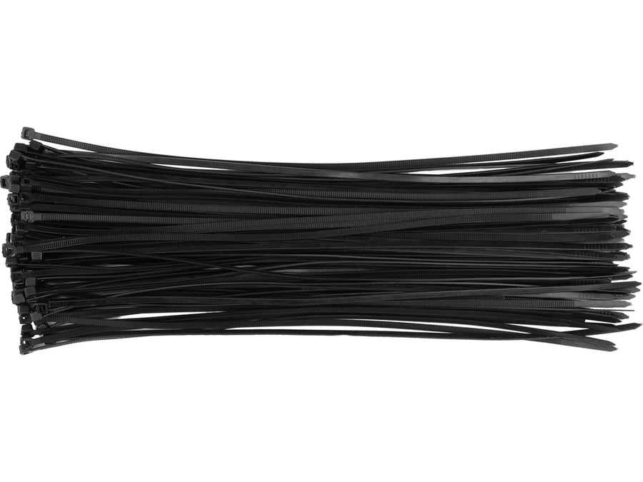 Coliere din plastic, 500 x 8.0 mm, 50 buc, negru, Vorel 73898