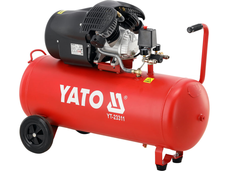 Compresor aer, 100 l, 8 bar, 2200 W, Yato YT-23311
