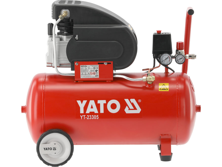 Compresor aer, 50 l, 8 bar, 1500 W, Yato YT-23305