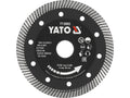 Disc diamantat turbo ultra-subțire, 125 x 22.2 x 1.3 mm, Yato YT-59982