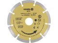 Disc diamantat segmentat, 125 x 22.2 mm, Vorel 08712