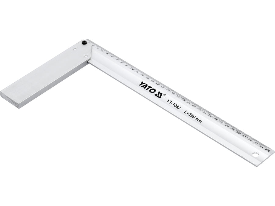 Echer de tâmplărie, aluminiu, 350 mm, Yato YT-7082