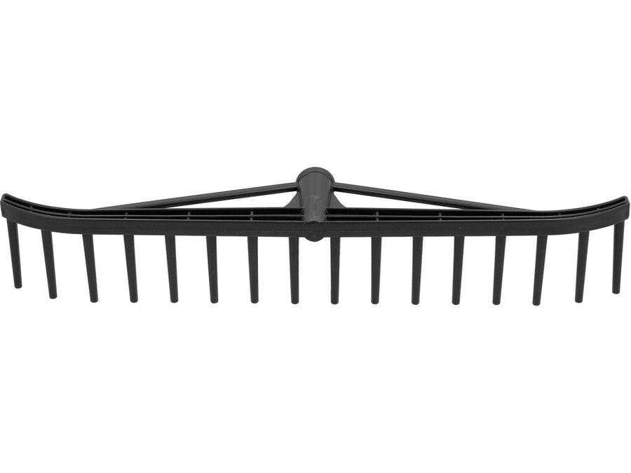 Greblă din plastic, 16 dinți, fără coadă, Vorel 35788