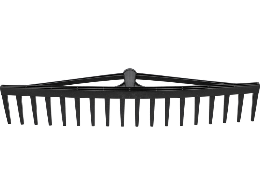 Greblă din plastic, 18 dinți, fără coadă, Vorel 35789