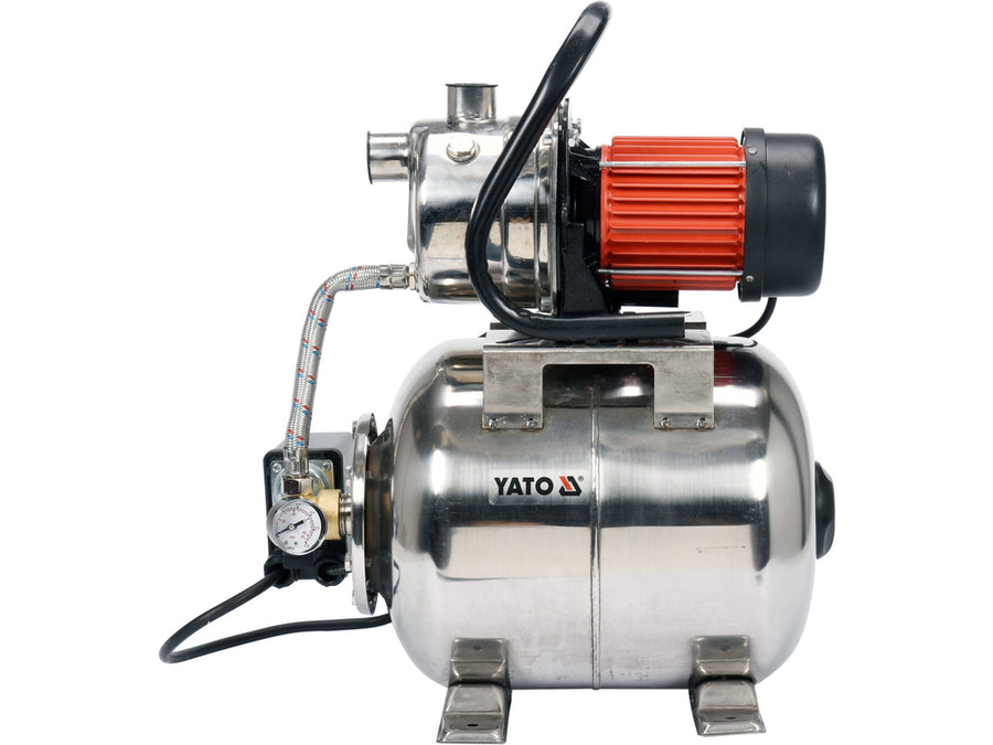 Hidrofor din inox, 1200 W, debit 4000 l/h, rezervor 19 l, Yato YT-85370