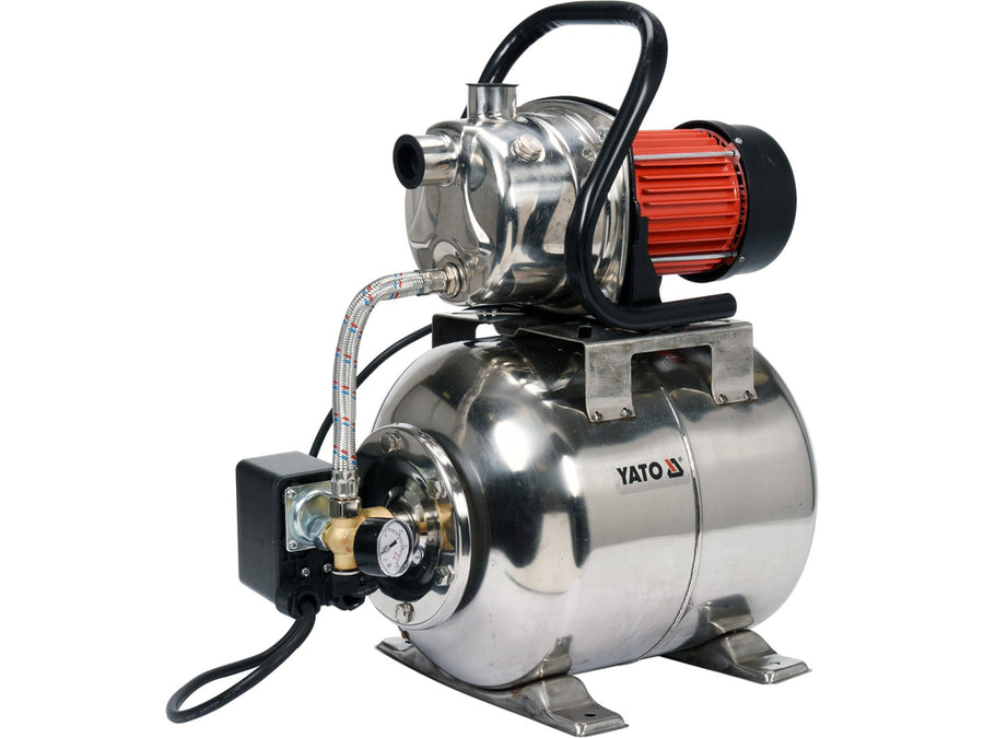 Hidrofor din inox, 1200 W, debit 4000 l/h, rezervor 19 l, Yato YT-85370