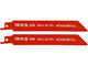 Set 2 lame fierăstrău pendular (sabie), 150 mm, 24 TP, Yato YT-33932