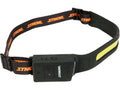 Lanternă frontală cu senzor de mișcare, 430 lm, Li-Po 1200 mAh, IP44, STHOR 88680