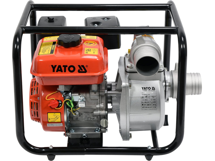 Motopompă, 3" (80 mm), 4 kW (5.5 CP), 1000l/h, Yato YT-85402