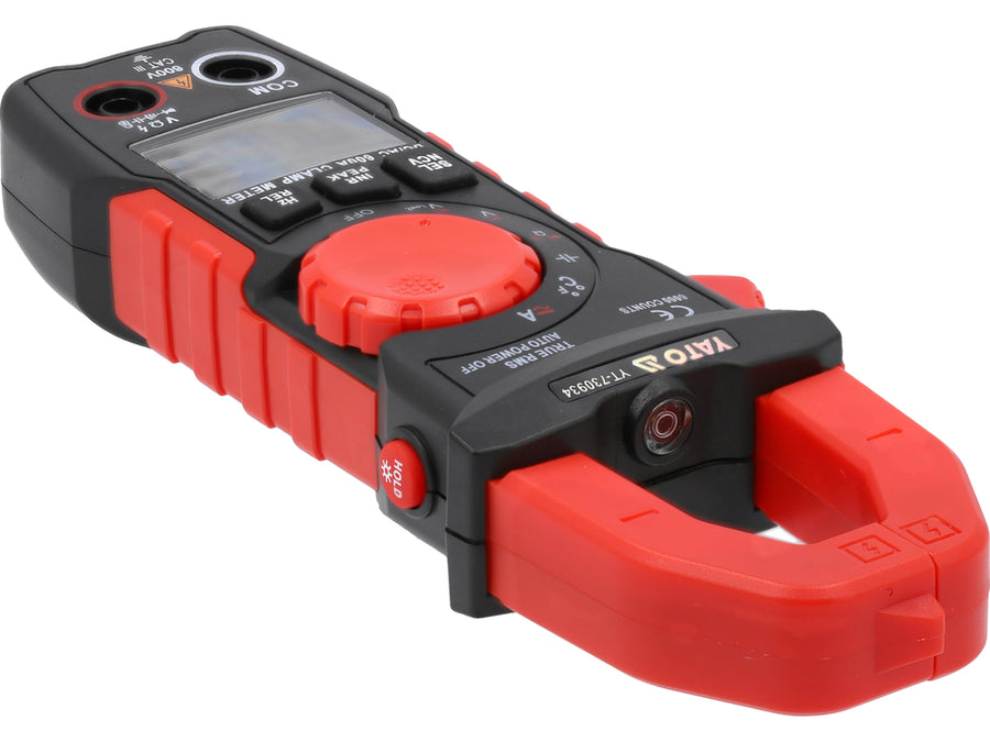 Multimetru digital tip clește, True RMS, AC/DC, 600A, Yato YT-730934
