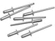 Nituri din aluminiu, 4.8 x 6.4 mm, 50 buc, Vorel 70480