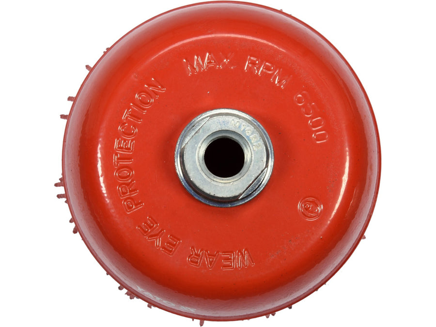 Perie tip cupă frontală, 125 mm, prindere M14, nylon, Yato YT-47787