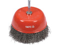 Perie frontală tip cupă cu tijă, 100 mm, sârmă din oțel INOX, Yato YT-47511