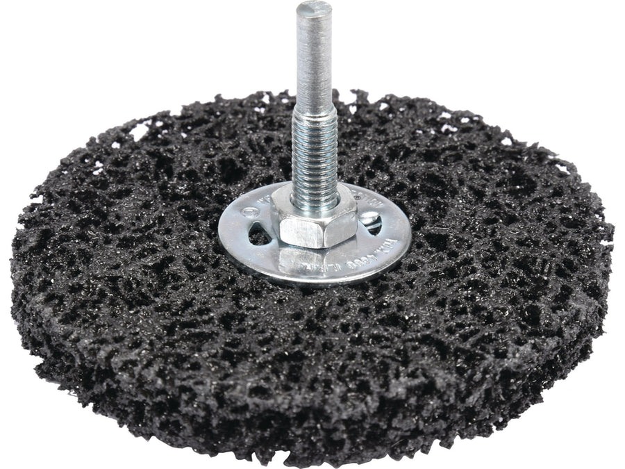 erie frontală cu tijă, 100 mm, din fibră abrazivă (carbură de siliciu), Yato YT-47802