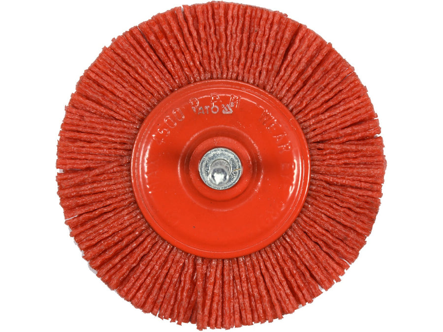 Perie frontală cu tijă, 100 mm, nylon, Yato YT-47792