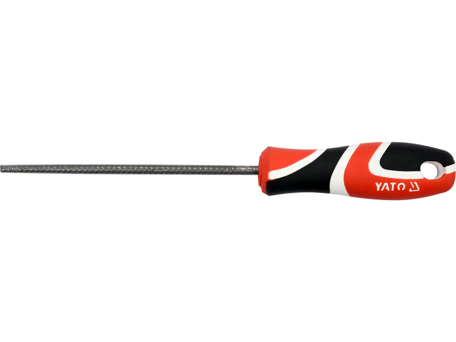 Pilă lăcătușerie rotundă, 150 mm, tăiere aspră (nr. 1), oțel T12, Yato YT-62268
