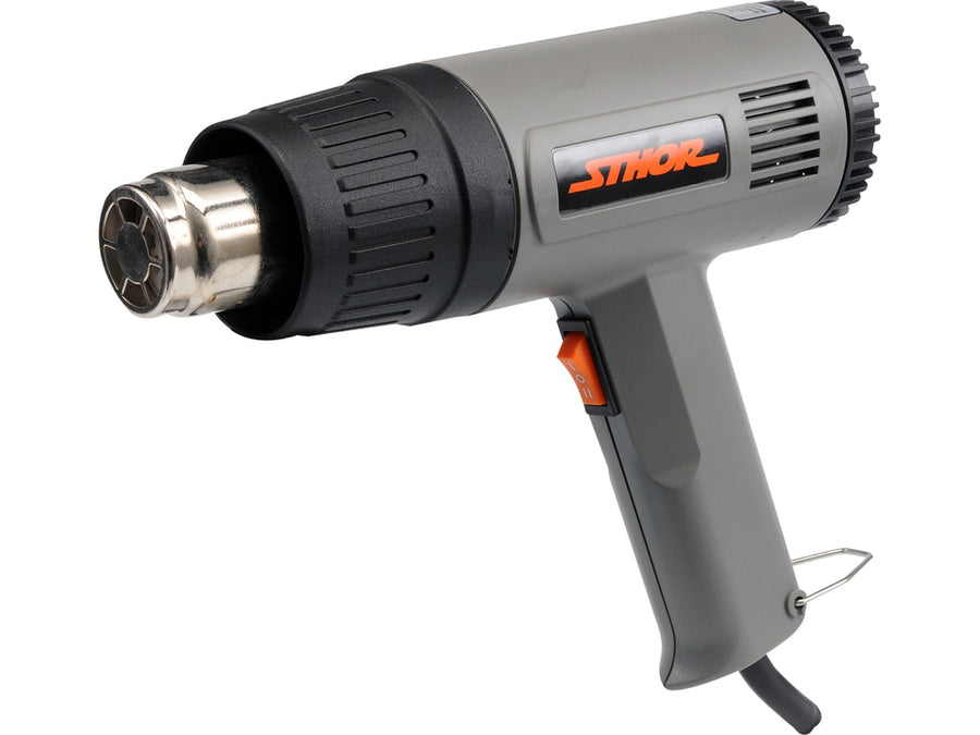 Pistol cu aer cald, 1500 W, 2 trepte de temperatură (300/500°C), Sthor 79327