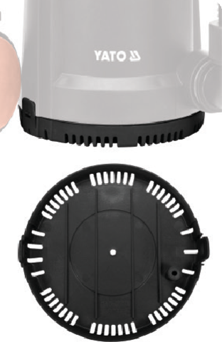 Pompă submersibilă 3 în 1 pentru apă curată și murdară, 900 W, debit 18000 l/h, Yato YT-85333