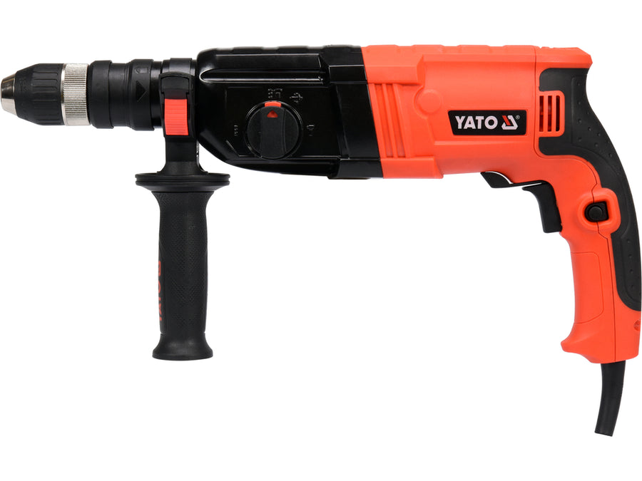Ciocan rotopercutor SDS Plus, 850W, 3.3J, mandrină interschimbabilă, Yato YT-82122