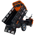 Triciclu electric cargo Ruris Pilot 3130N, putere 3600W, acumulator 72V 58Ah, sarcină maximă 603 kg, autonomie 80 km
