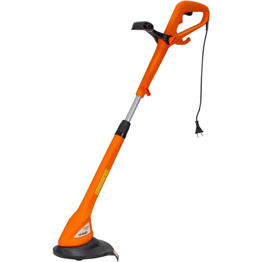 Trimmer electric Ruris TE400, putere 400 W, motor electric, lățime tăiere 22 cm, cap tăietor cu fir