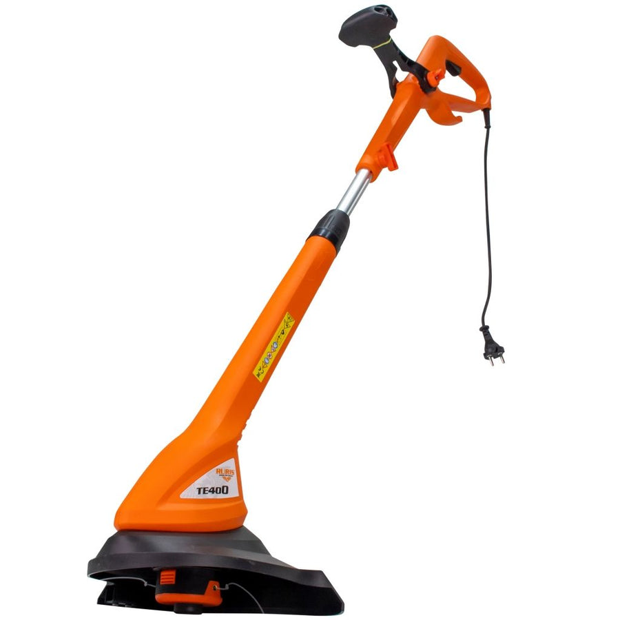 Trimmer electric Ruris TE400, putere 400 W, motor electric, lățime tăiere 22 cm, cap tăietor cu fir